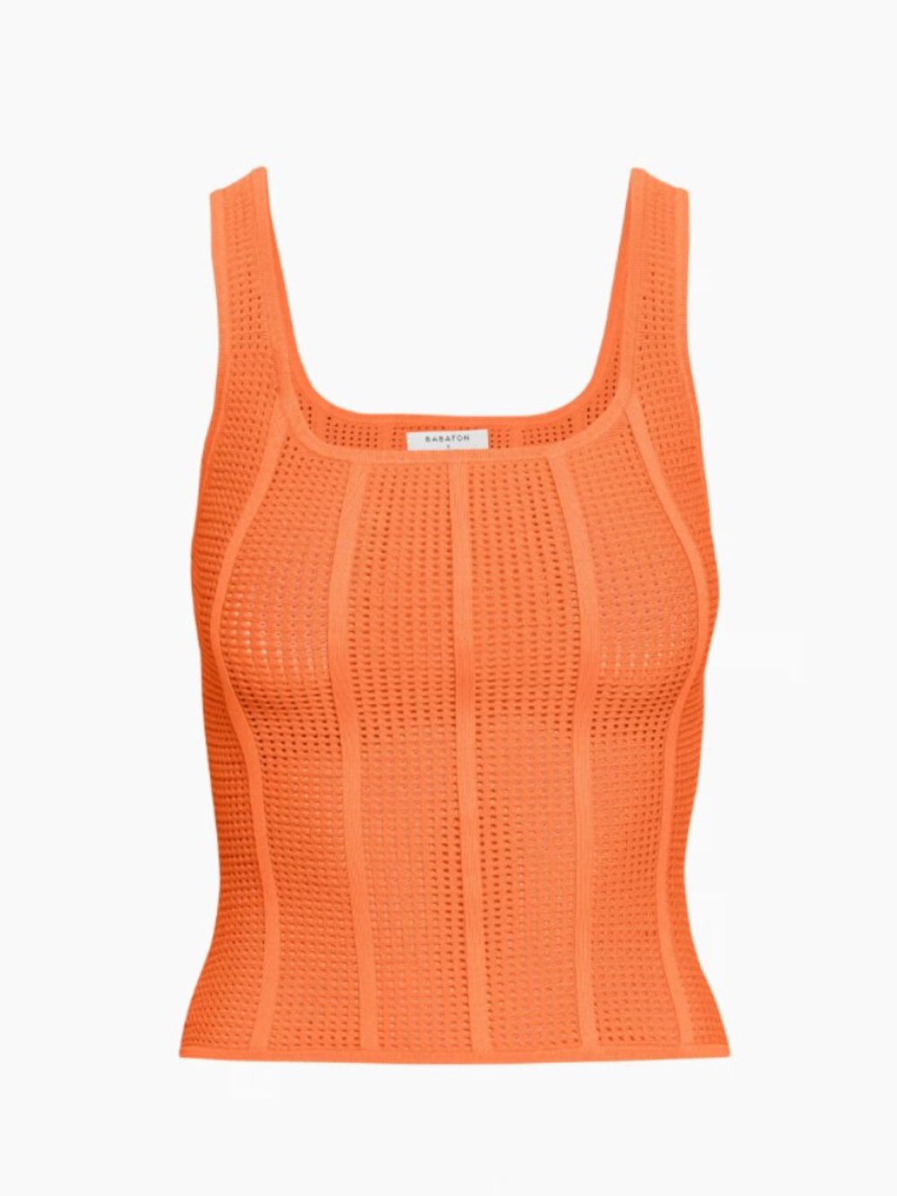 Aritzia Babaton Sculpt Knit Squareneck Tank